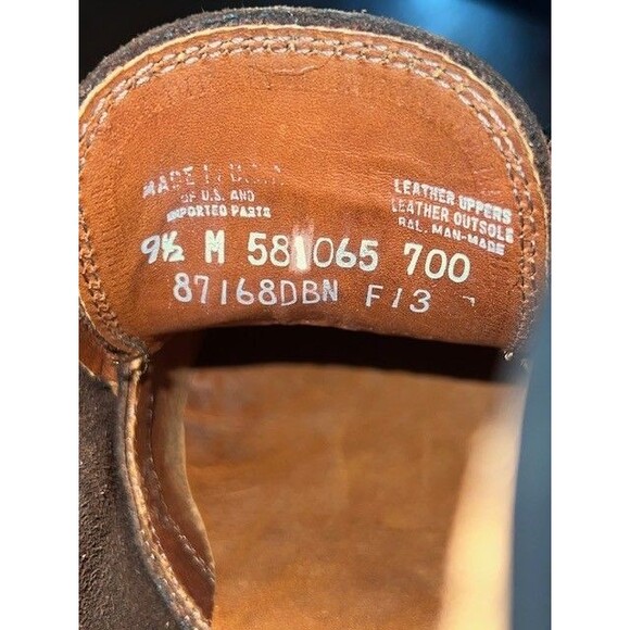 Frye Bowery Chukka Waxed Suede Brown Chukka Boots Mn’s Size 9.5M main image 12